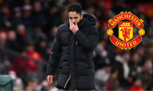 Man United manager Ruben Amorim