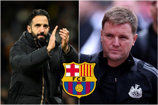 Ruben Amorim and Eddie Howe