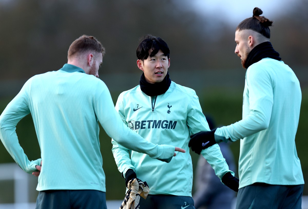 Son Heung-min is linked with a move to Man United