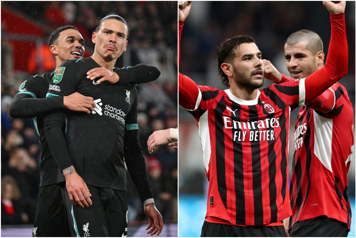Trent Alexander-Arnold and Theo Hernandez
