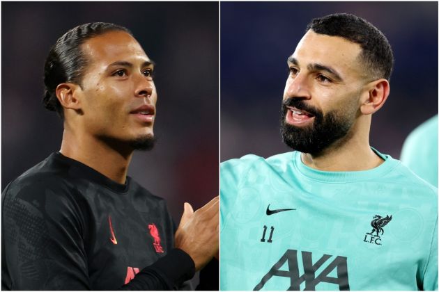 Virgil van Dijk and Mohamed Salah