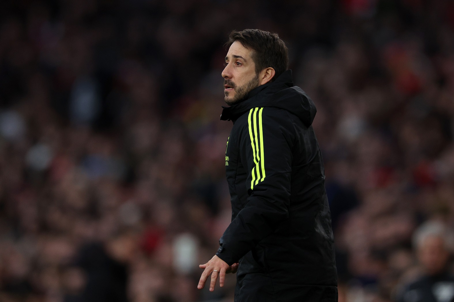 Arsenal set-piece coach Nicolas Jover