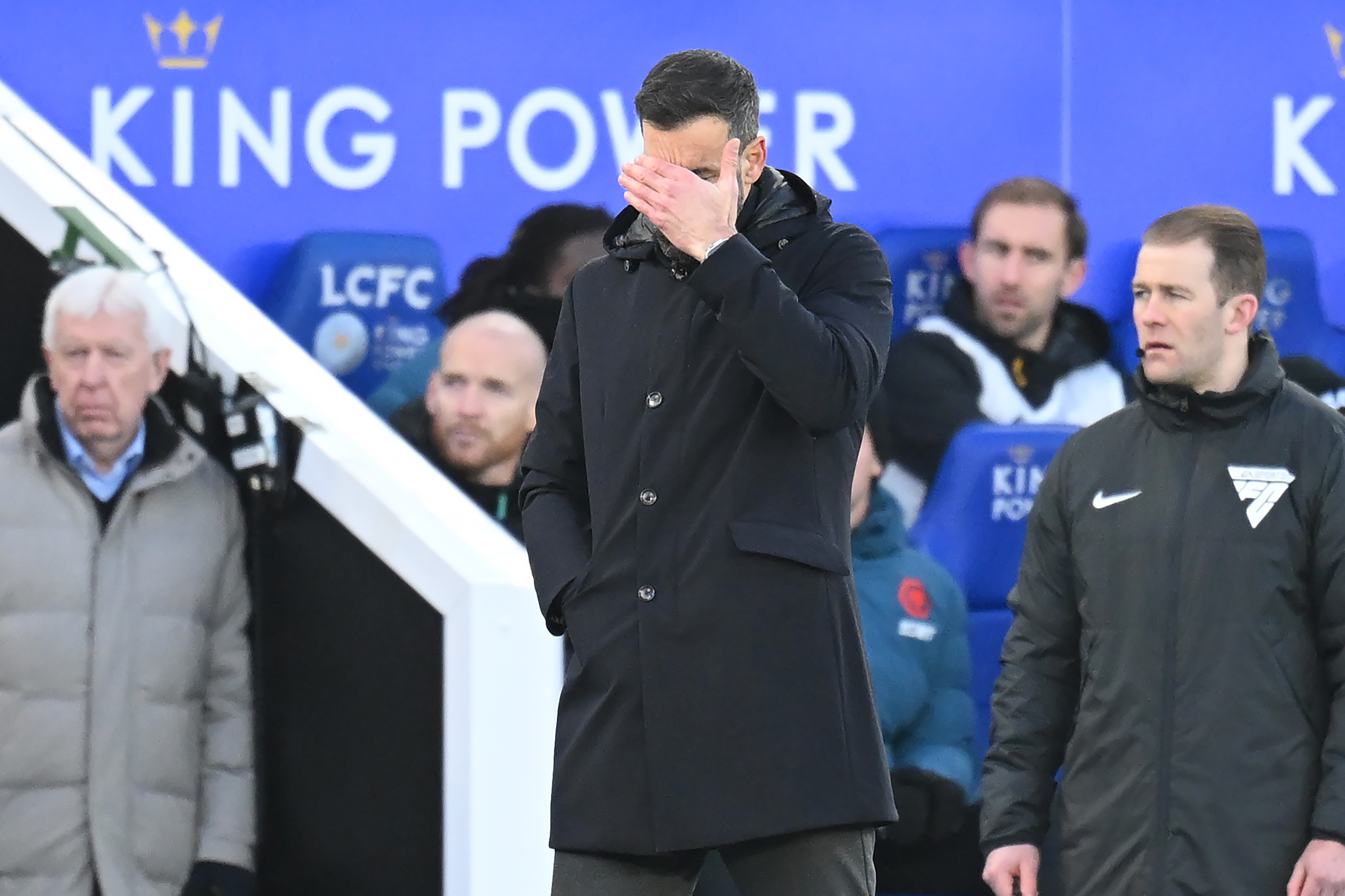 Leicester City manager Ruud van Nistelrooy