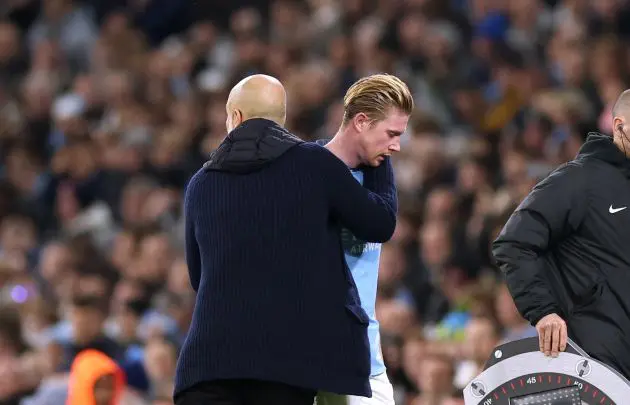 Kevin De Bruyne of Manchester City