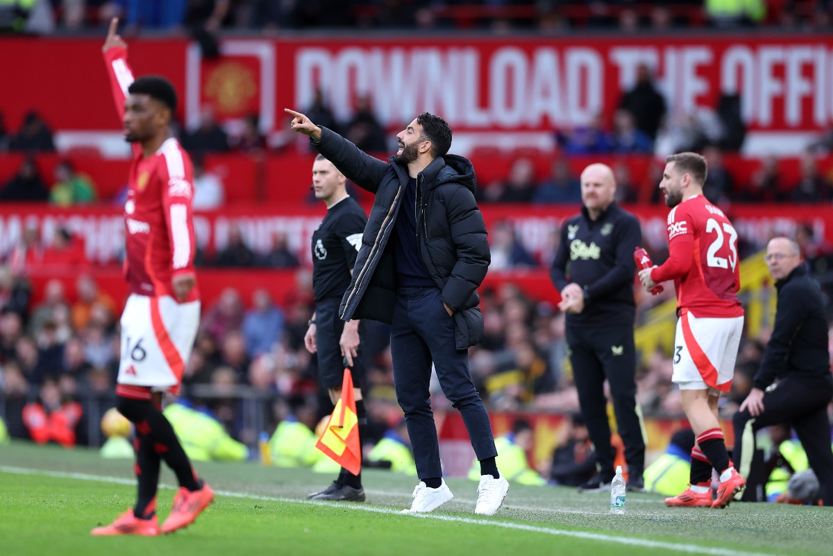 Man United manager Ruben Amorim