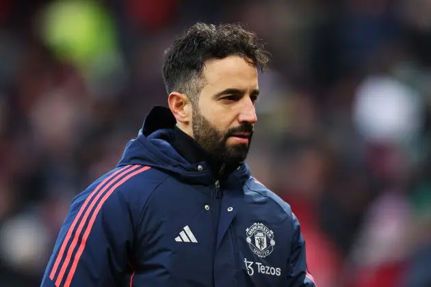 Man United manager Ruben Amorim
