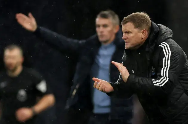 Eddie Howe, manager of Newcastle United