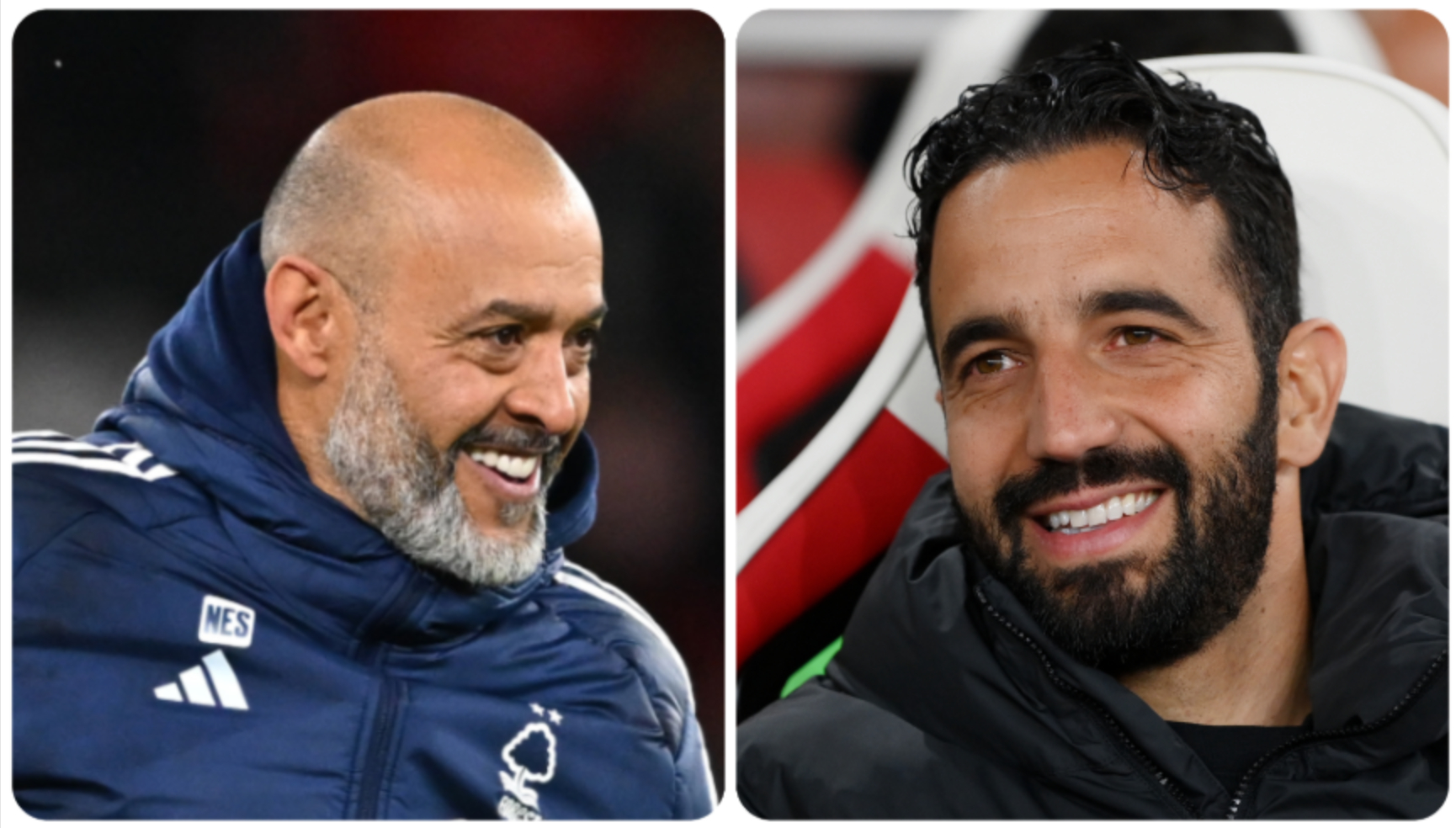 Nuno Espirito Santo and Ruben Amorim