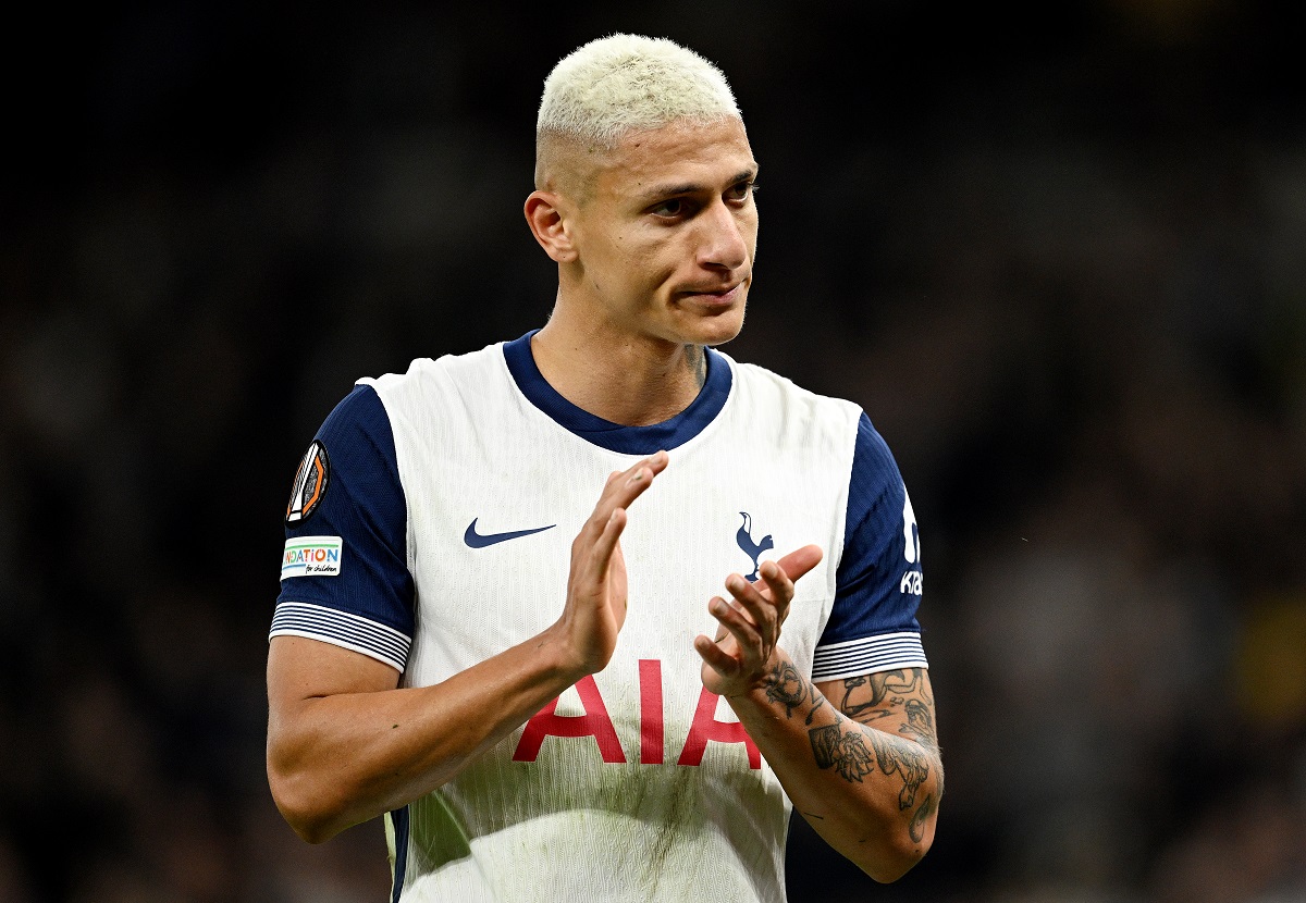 Richarlison in action for Tottenham
