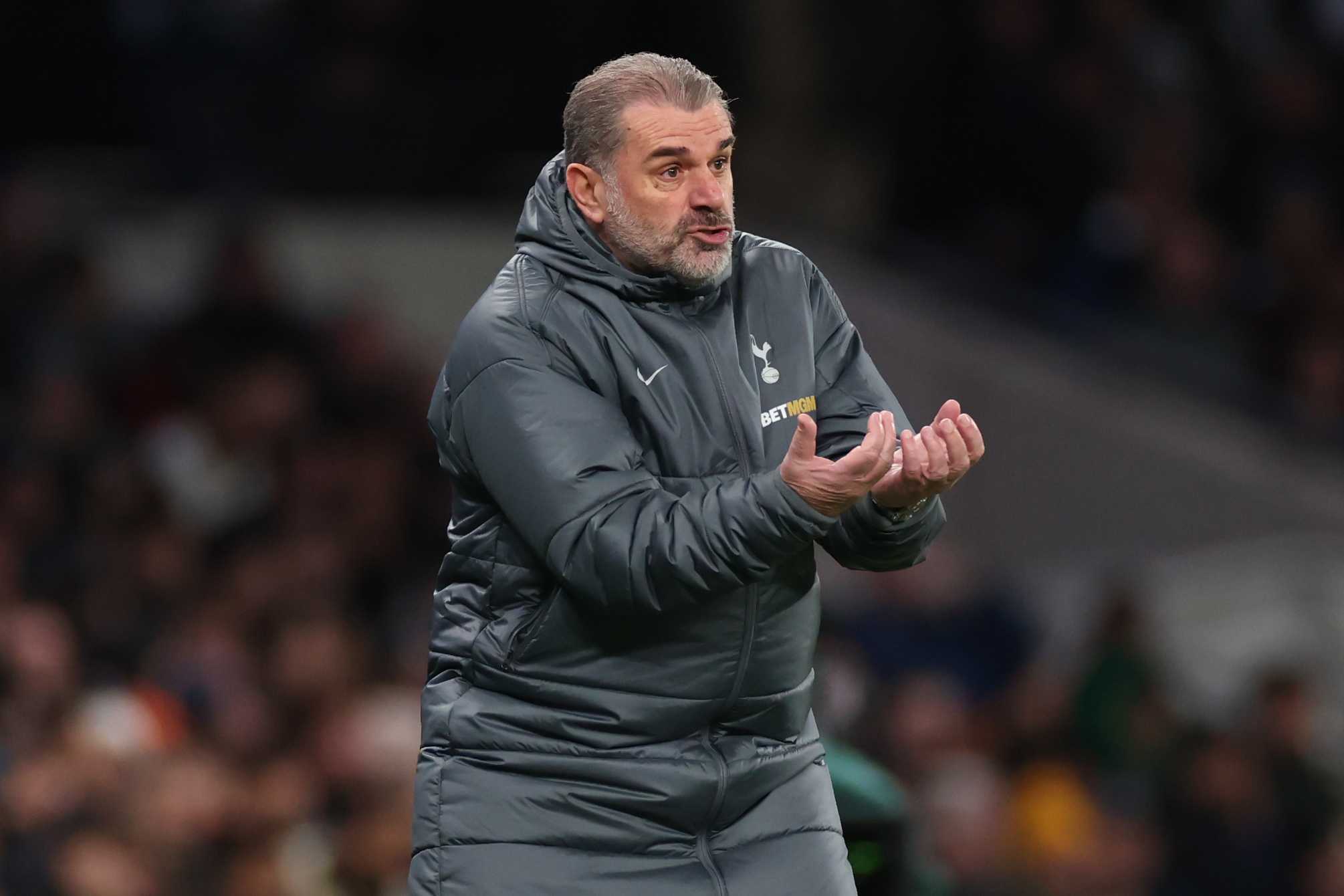 Ange Postecoglou of Tottenham Hotspur