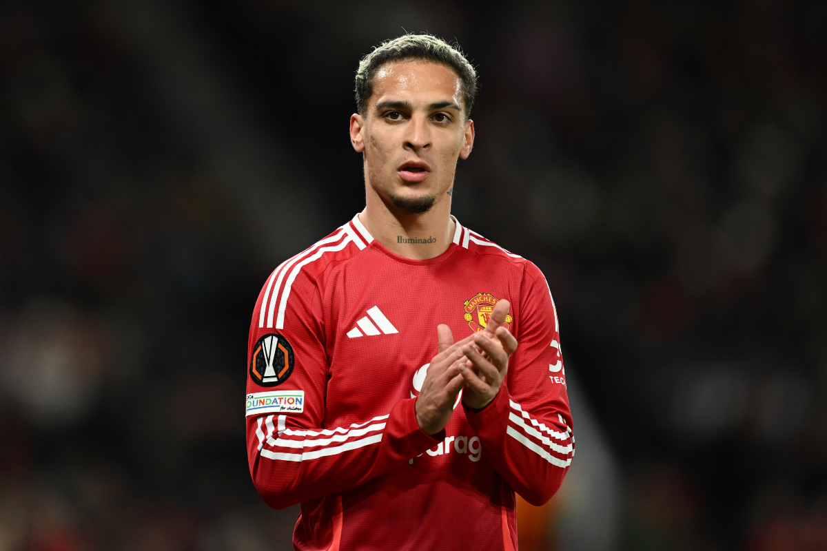 Man United winger Antony 