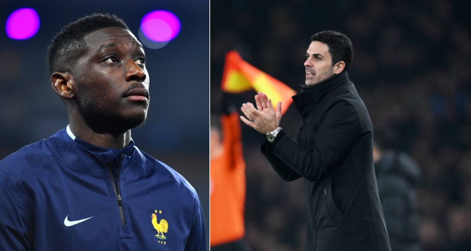 Randal Kolo Muani and Mikel Arteta
