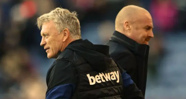 David Moyes and Sean Dyche
