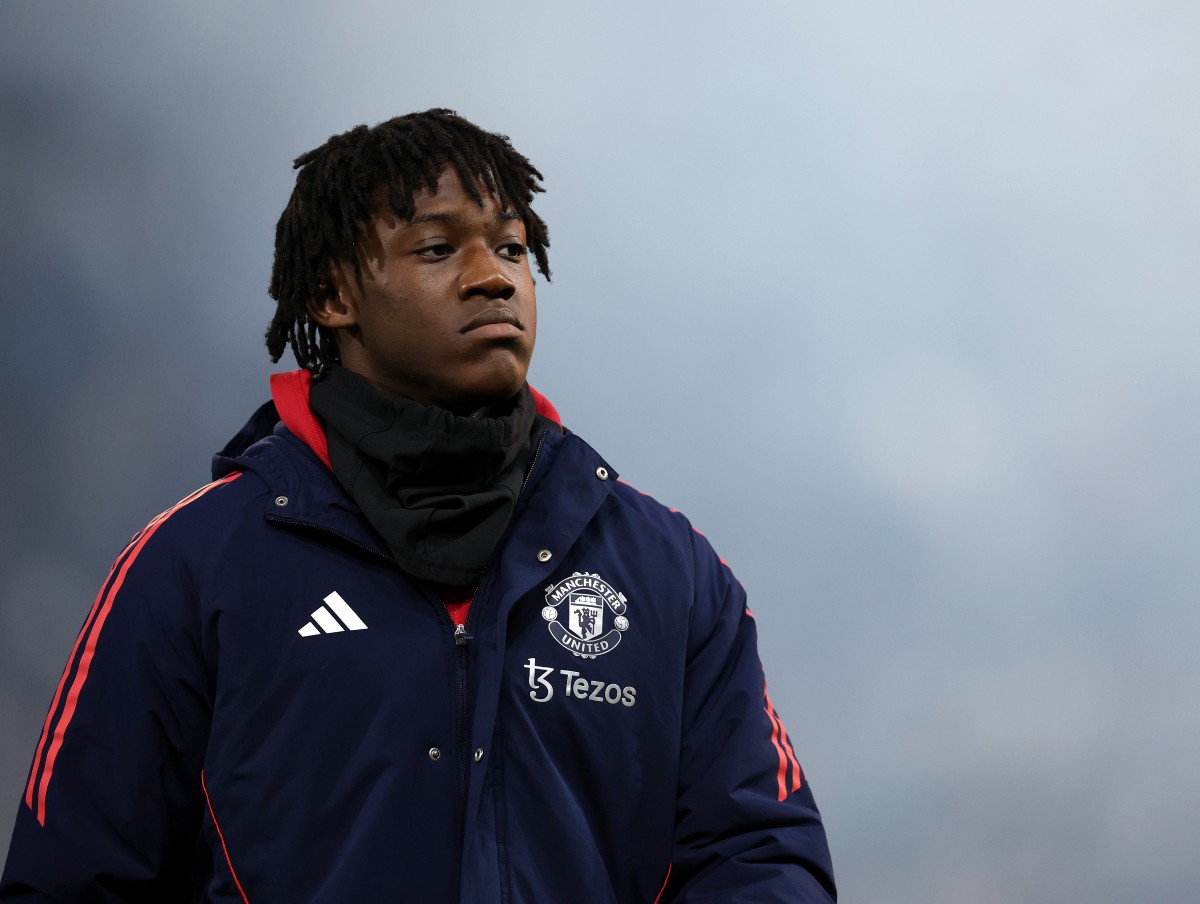 Kobbie Mainoo of Manchester United