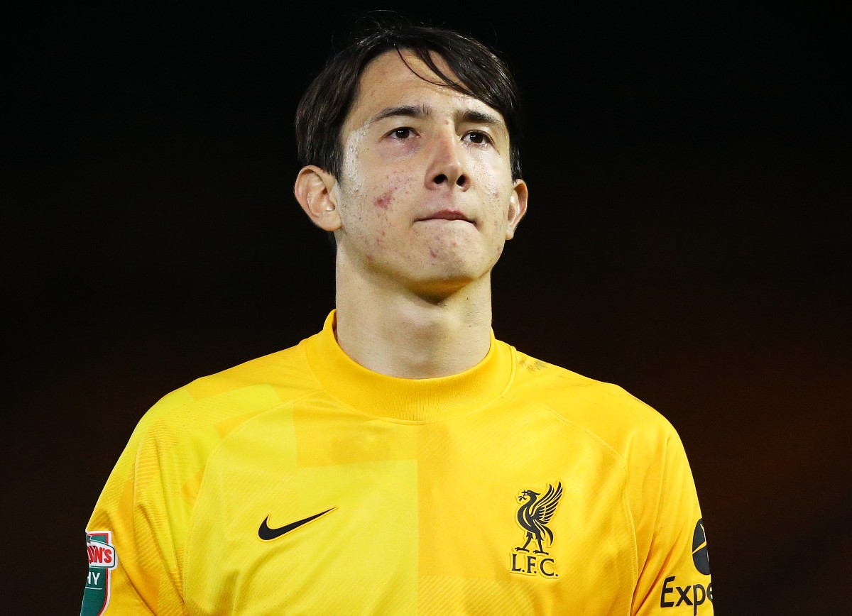 Marcelo Pitaluga in action for Liverpool