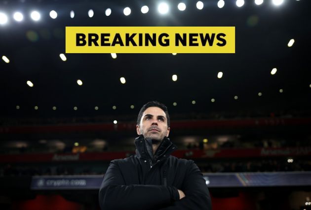 Arsenal manager Mikel Arteta during the game against Dinamo Zagreb
