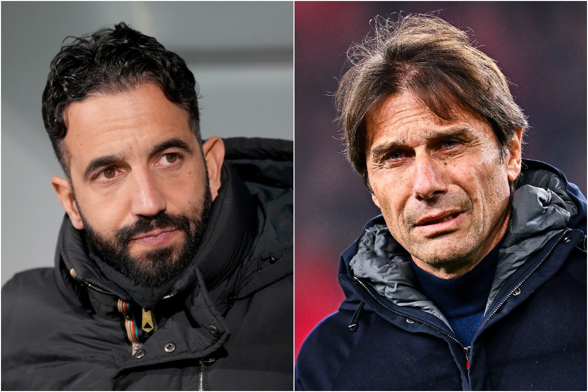 Ruben Amorim and Antonio Conte