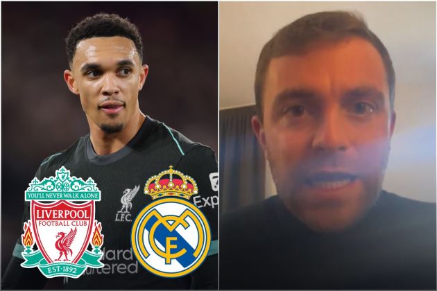 Trent Alexander-Arnold and Fabrizio Romano