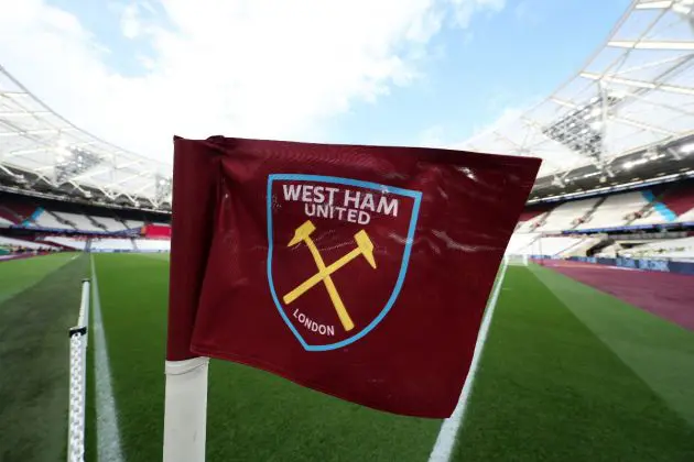 West Ham flag