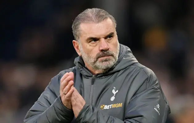 Tottenham manager Ange Postecoglou