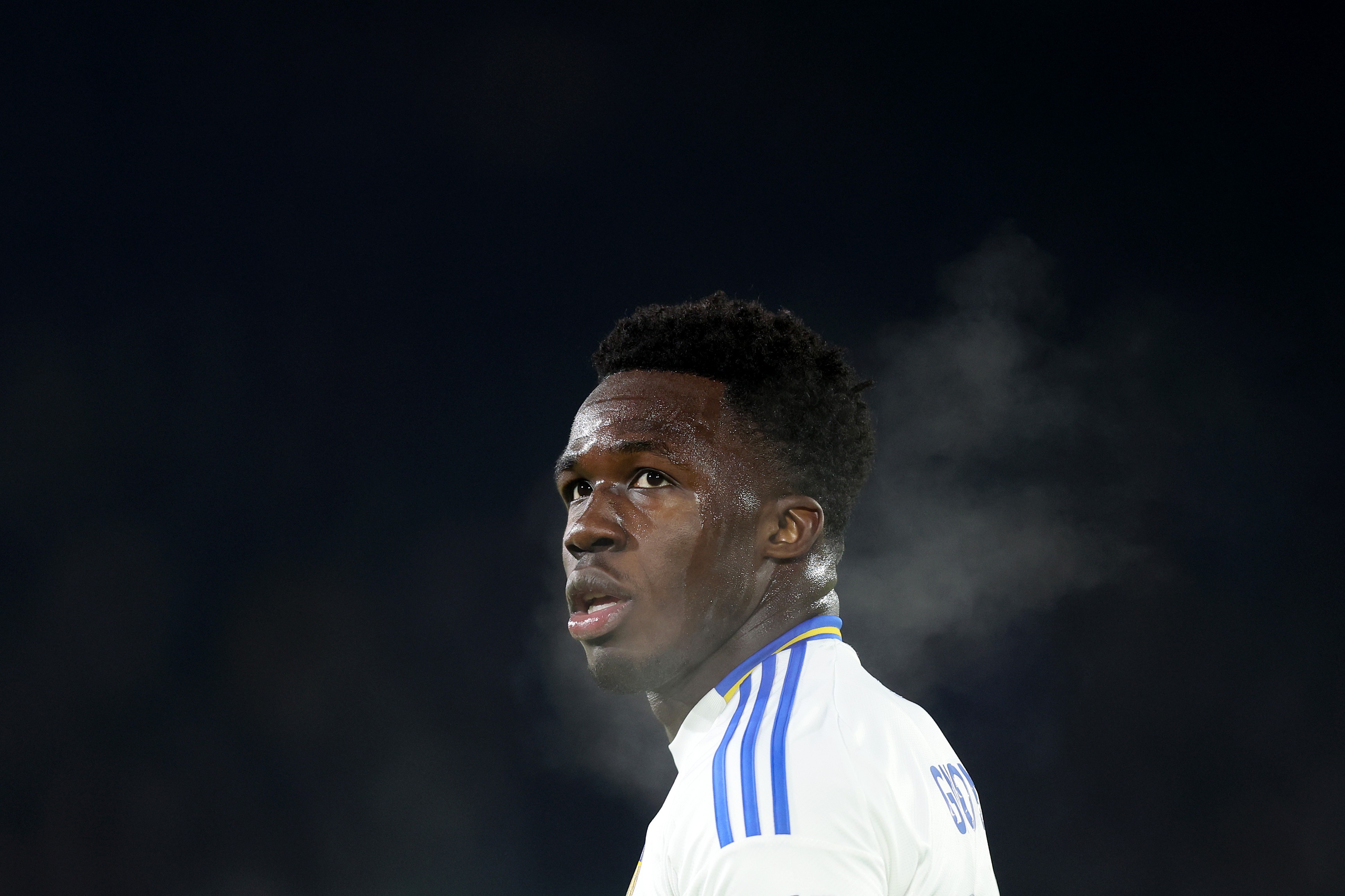 Wilfried Gnonto looks on