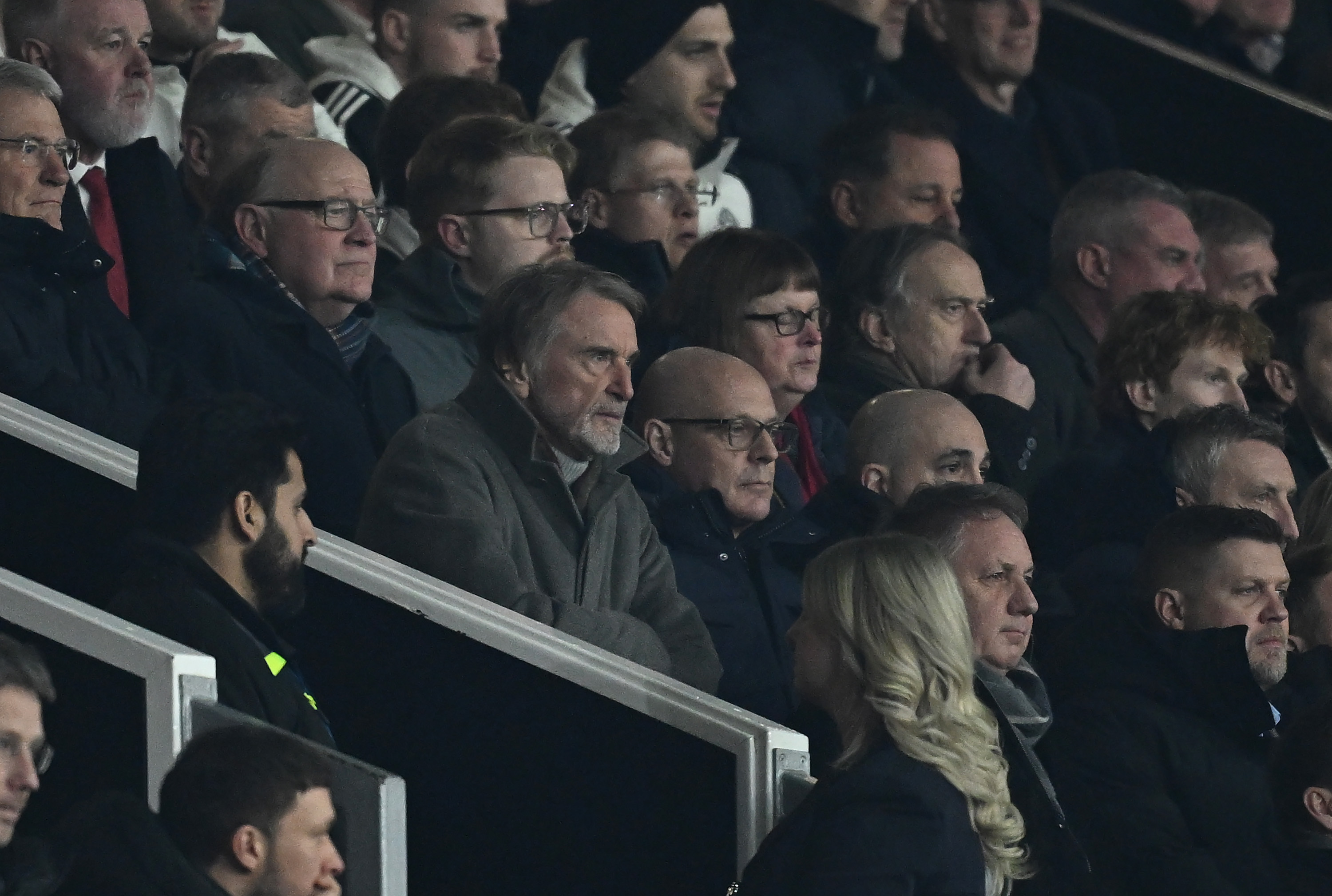 Sir Jim Ratcliffe looks on as Manchester United face Southampton
