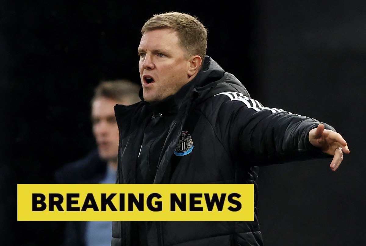 Newcastle United manager Eddie Howe