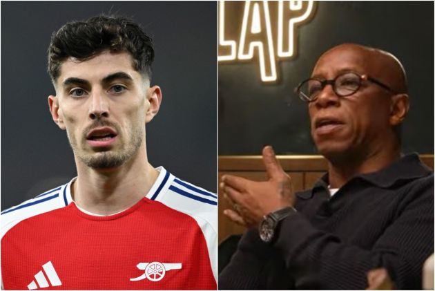 Kai Havertz and Ian Wright