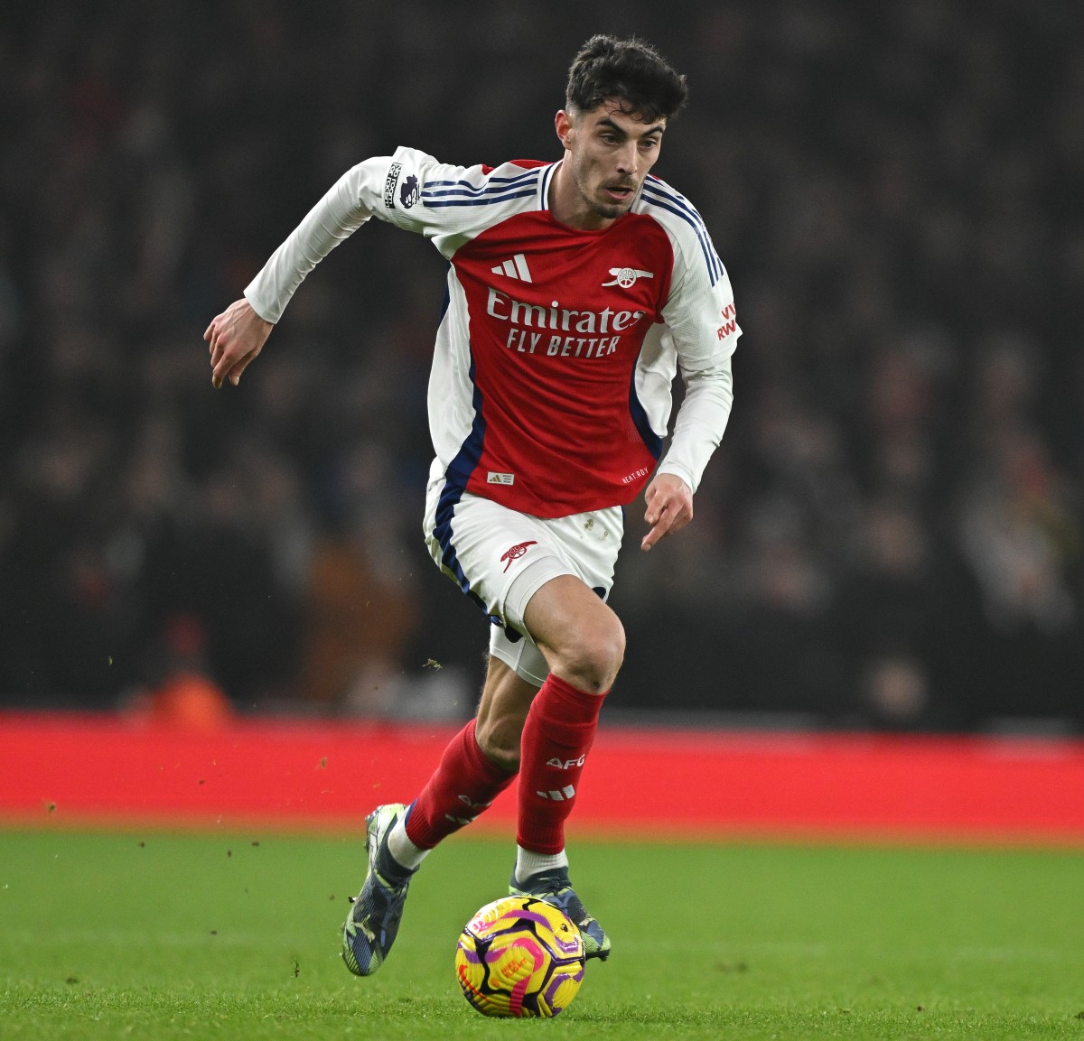 Kai Havertz in action for Arsenal