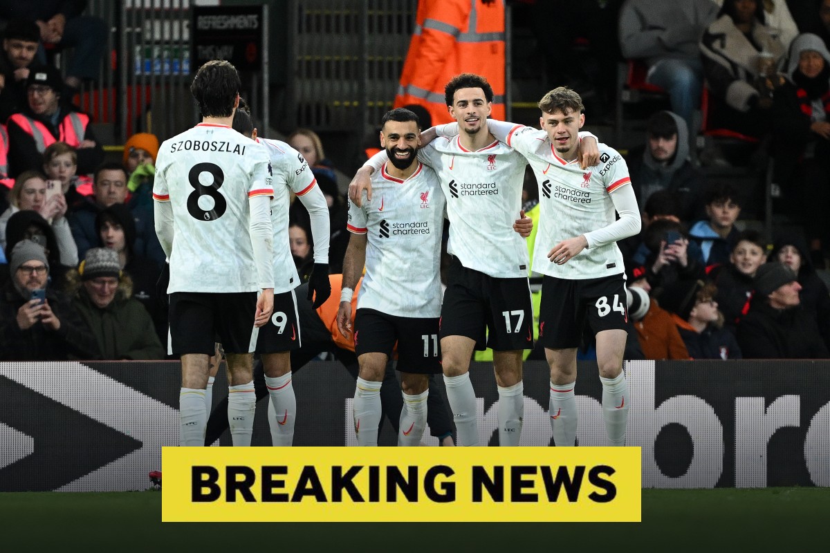 Liverpool FC players celebrate