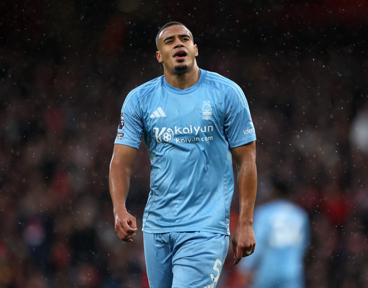 Murillo in action for Nottingham Forest