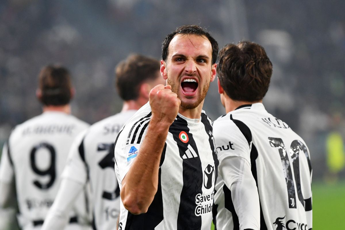 Federico Gatti of Juventus celebrates