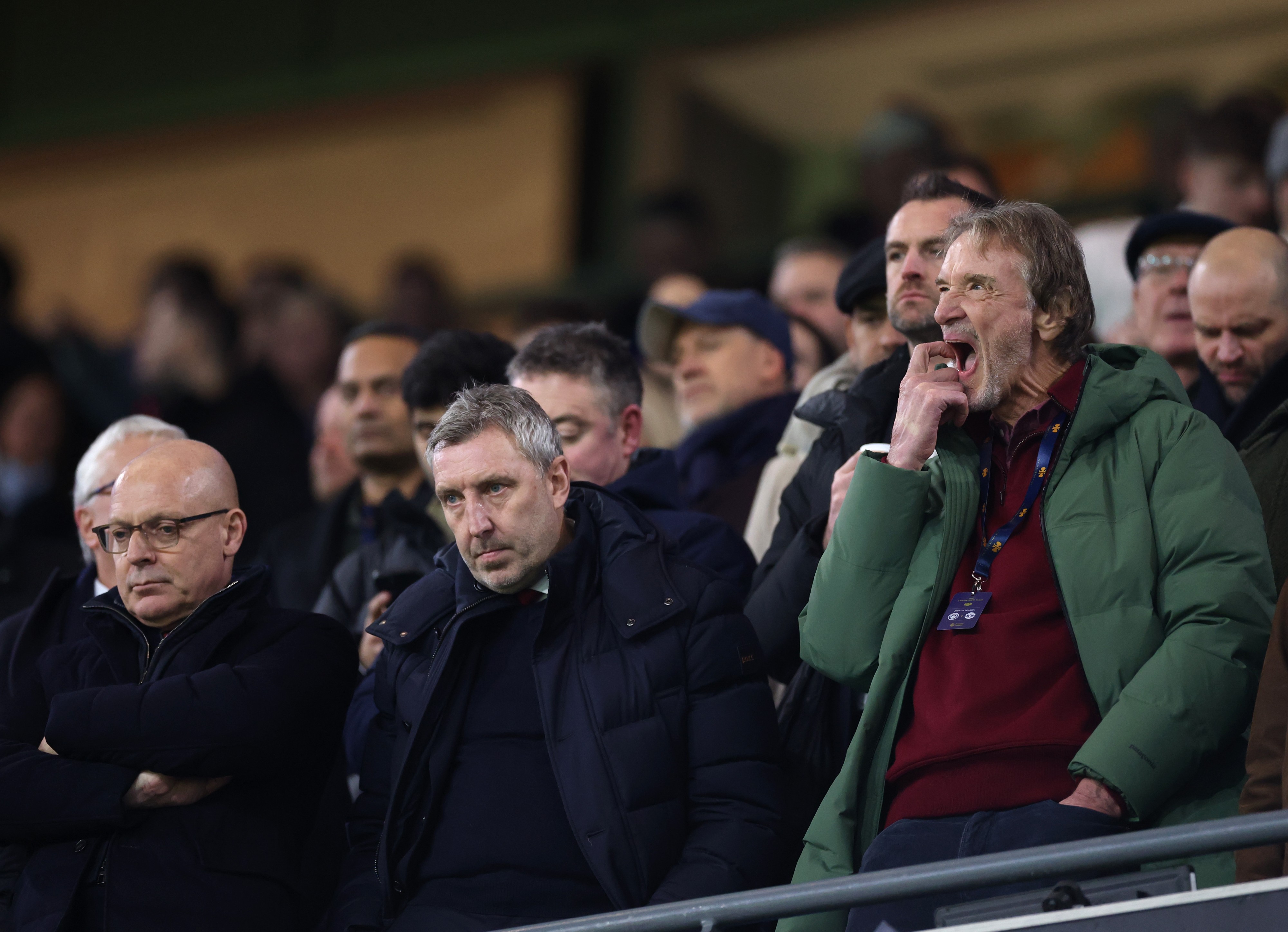 Sir Jim Ratcliffe, Minority Shareholder of Manchester United