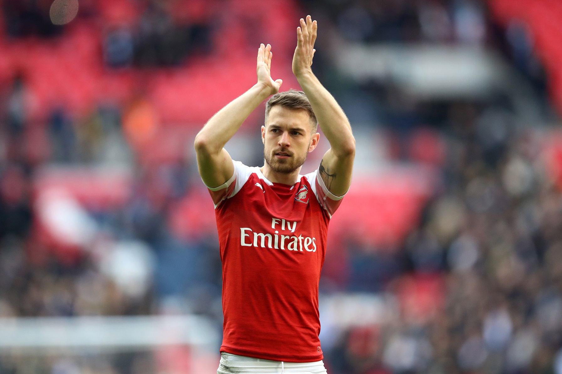 Former Arsenal midfielder Aaron Ramsey