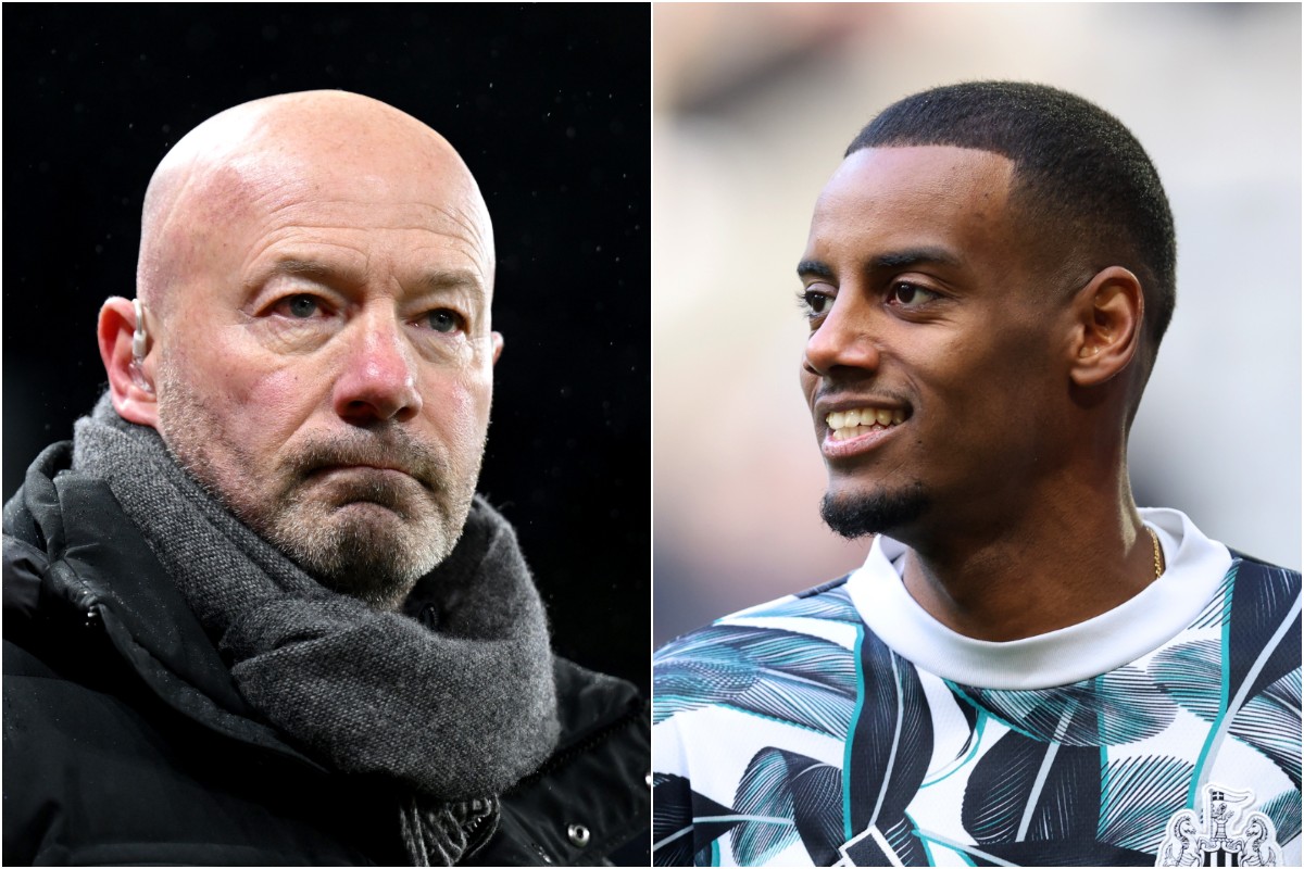 Alan Shearer and Alexander Isak