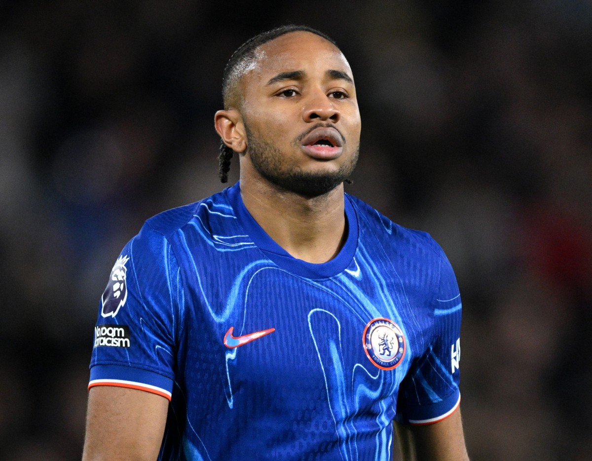Christopher Nkunku in action for Chelsea