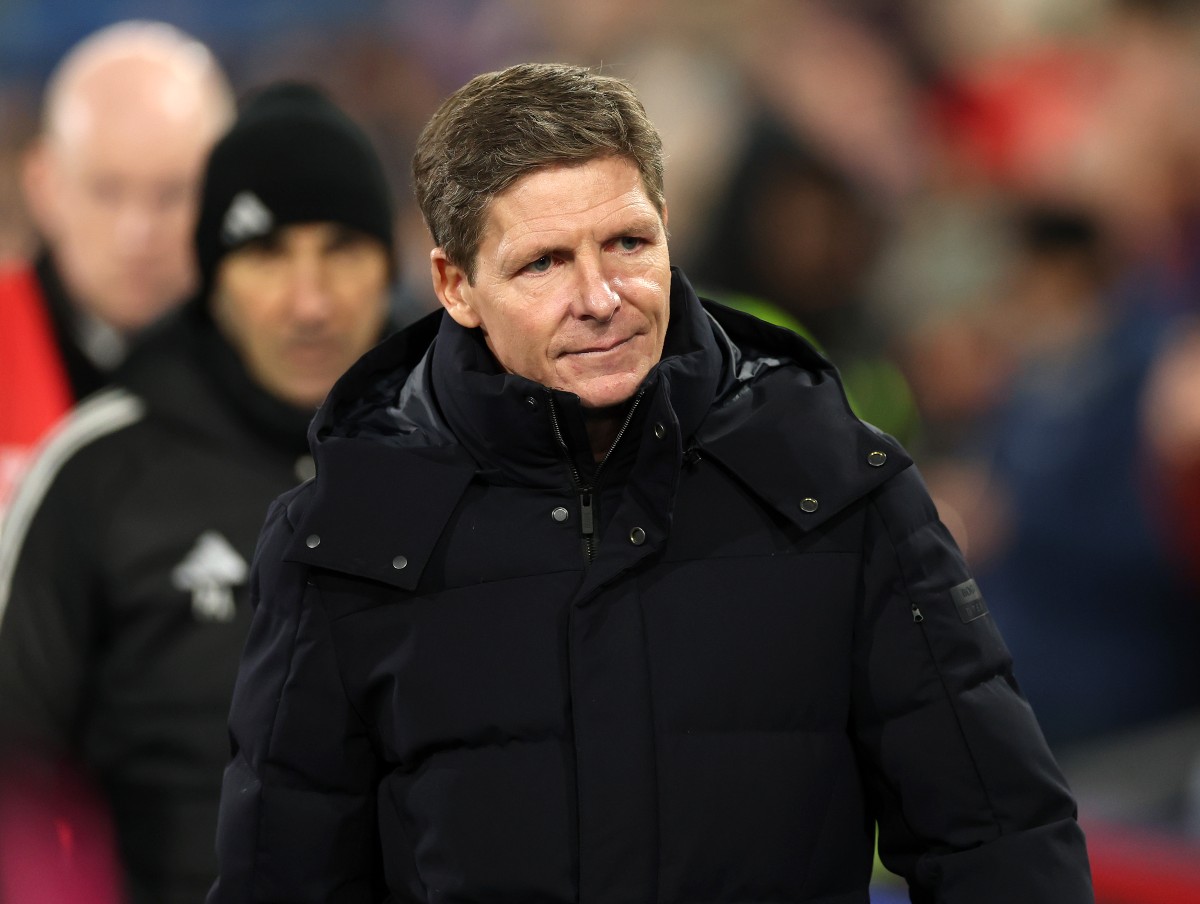 Crystal Palace manager Oliver Glasner