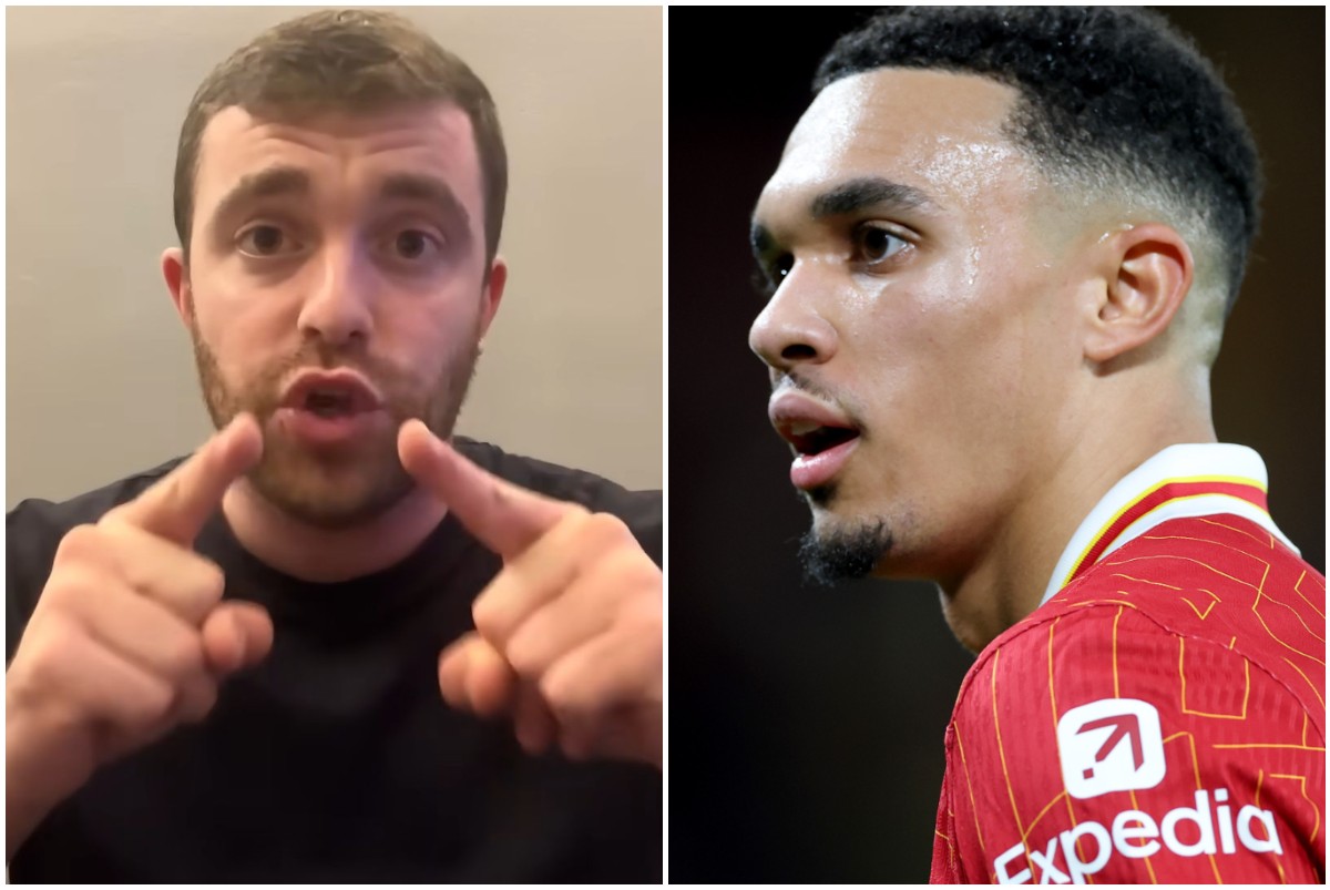 Fabrizio Romano and Trent Alexander-Arnold