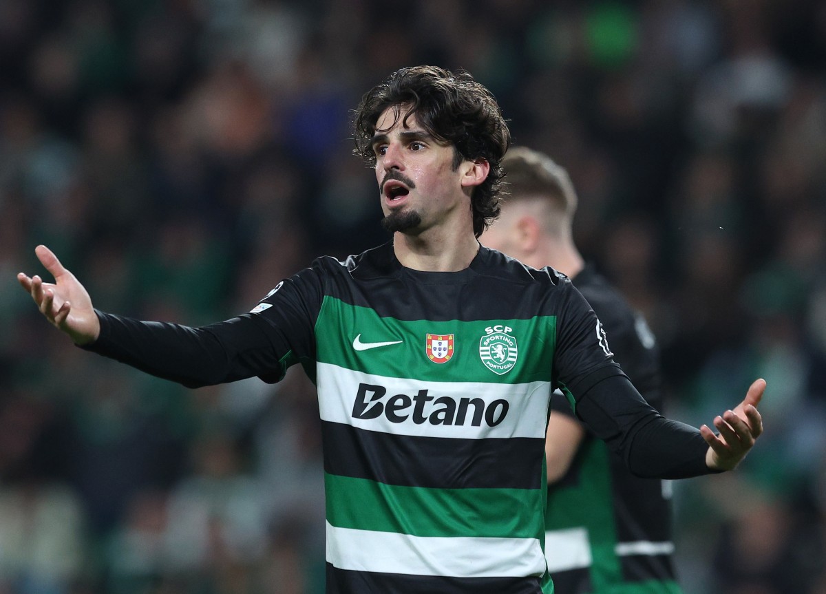 Francisco Trincao in action for Sporting Lisbon