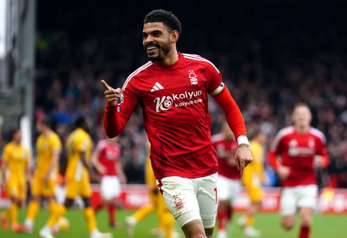 Morgan Gibbs-White of Nottingham Forest