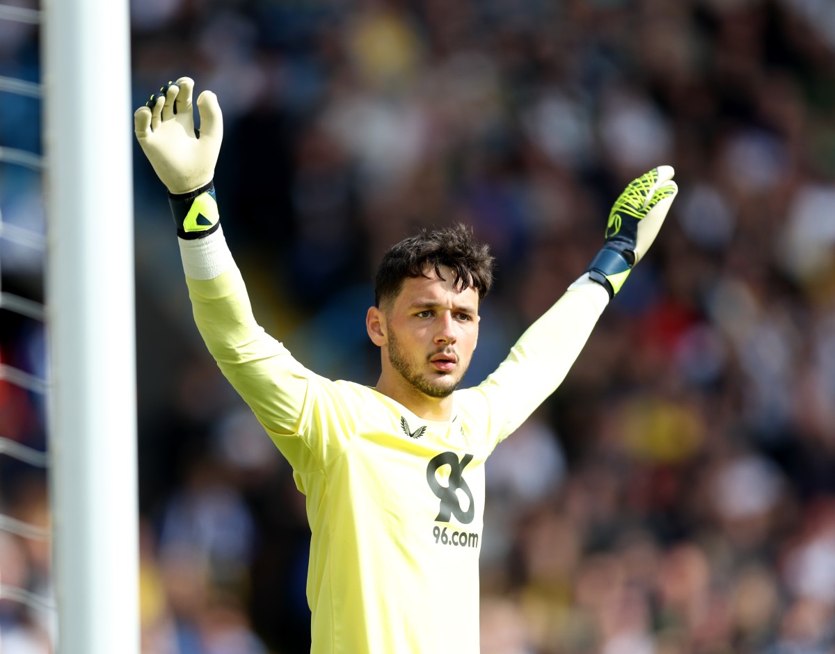 James Trafford in action for Burnley
