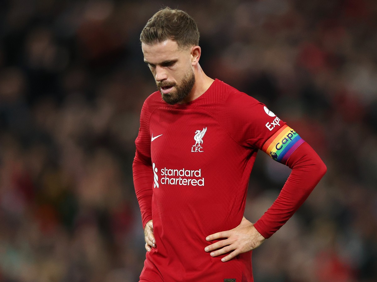 Jordan Henderson during his time at Liverpool