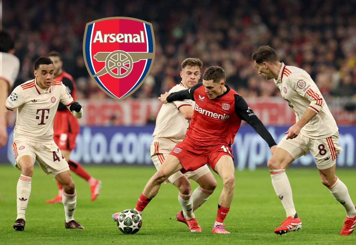 Joshua Kimmich in action for Bayern Munich against Bayer Leverkusen