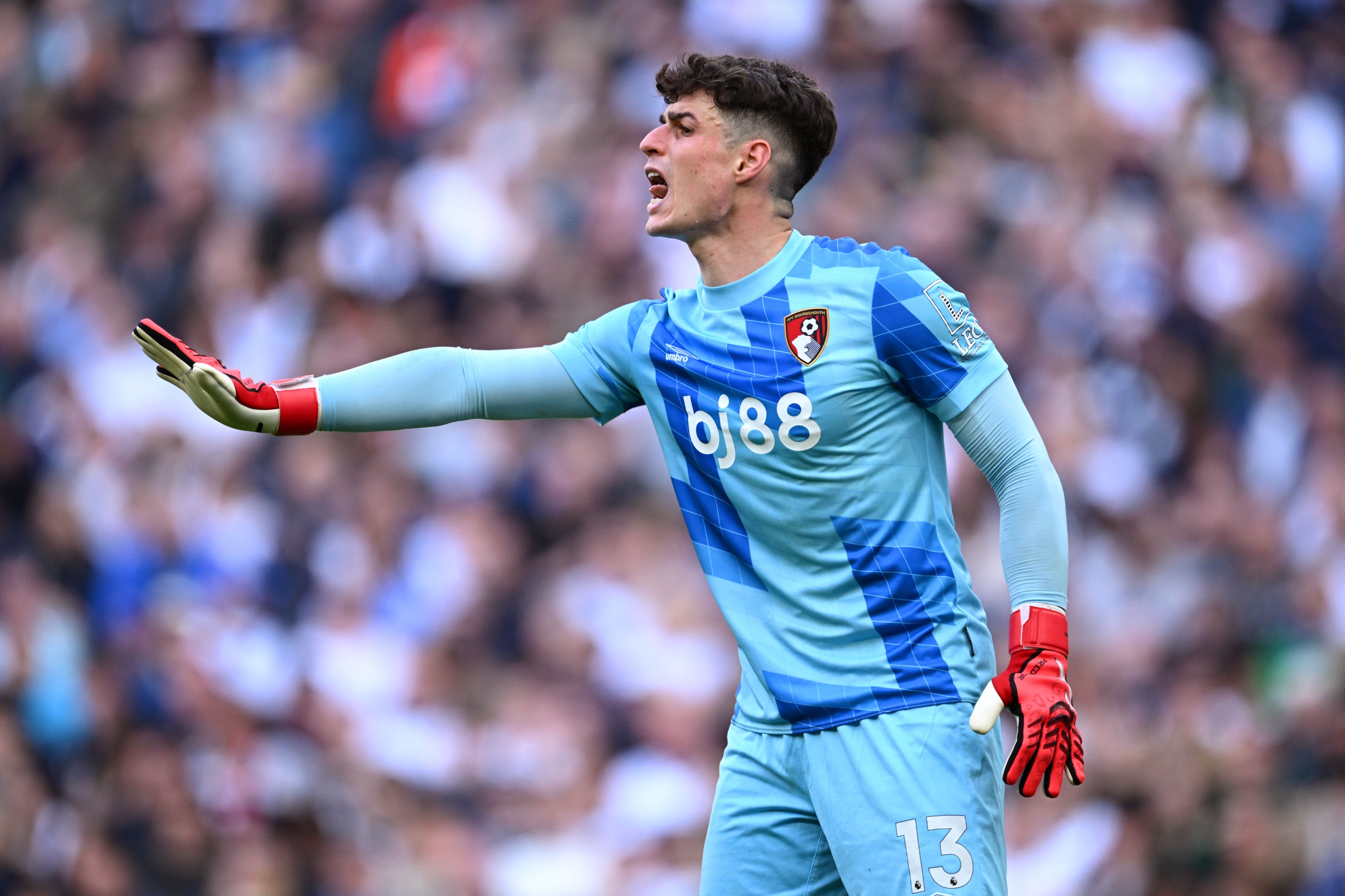 Kepa in action for Bournemouth