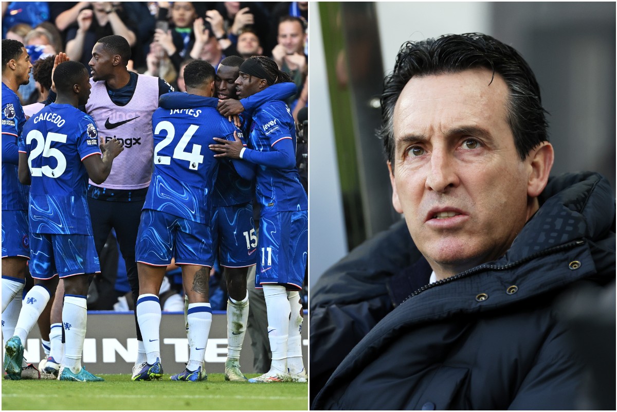 Noni Madueke and Unai Emery