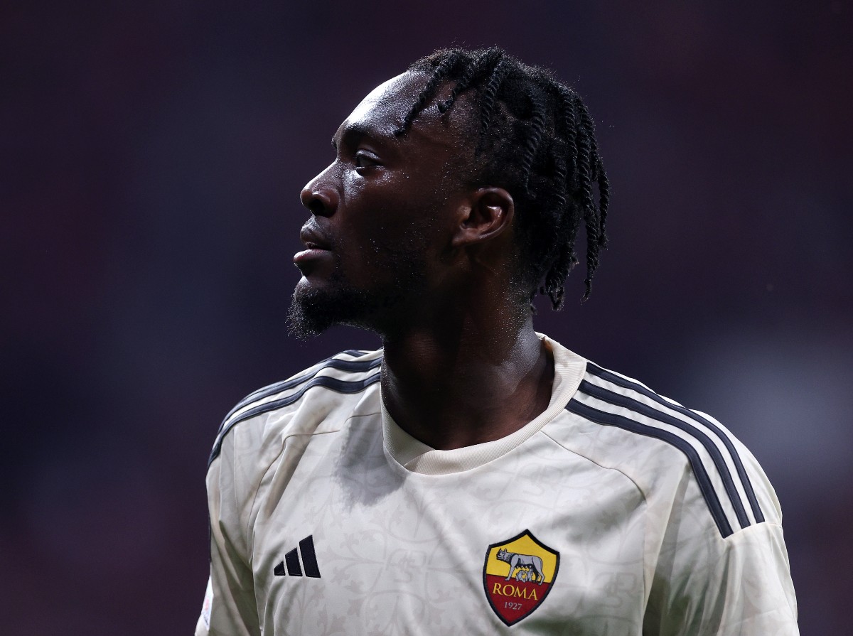 Tammy Abraham in action for Roma