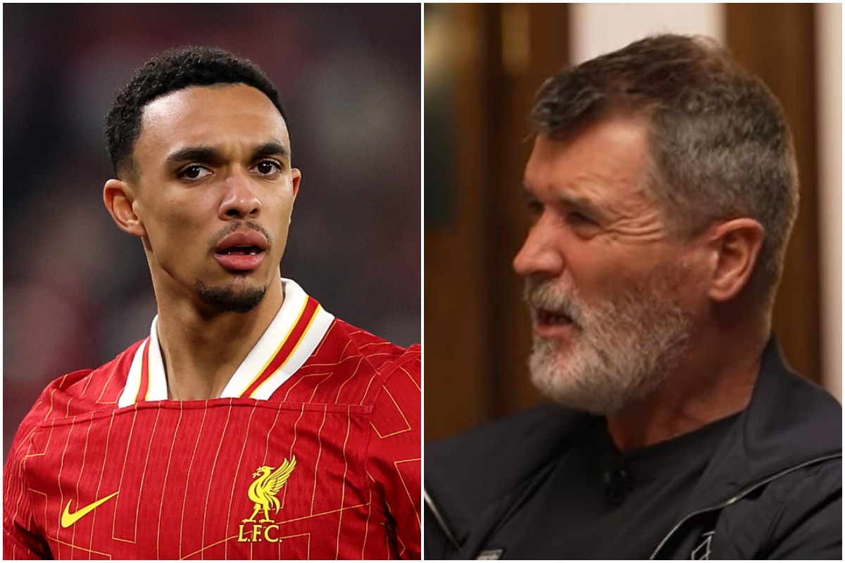 Trent Alexander-Arnold and Roy Keane