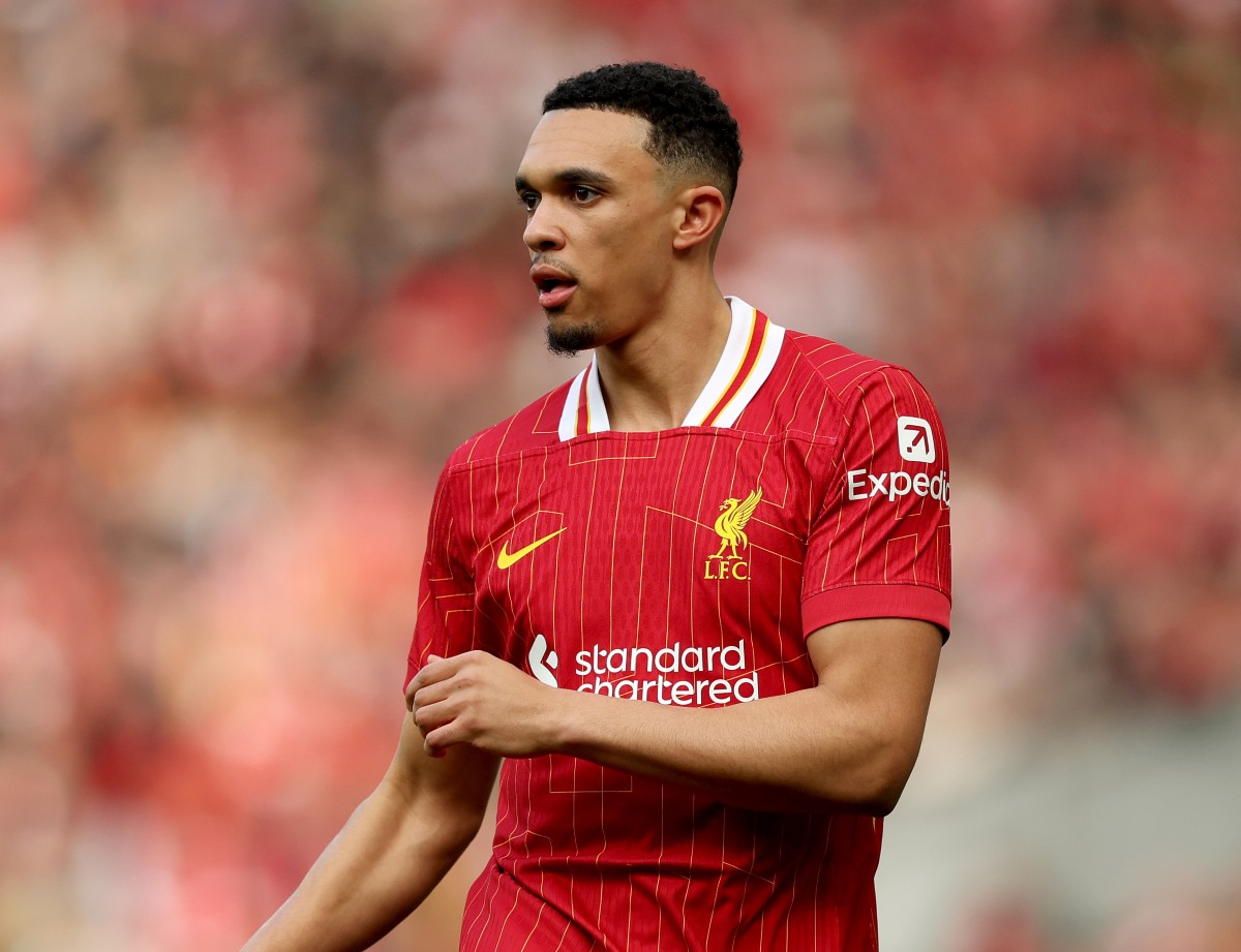 Trent Alexander-Arnold in action for Liverpool in their win vs Southampton