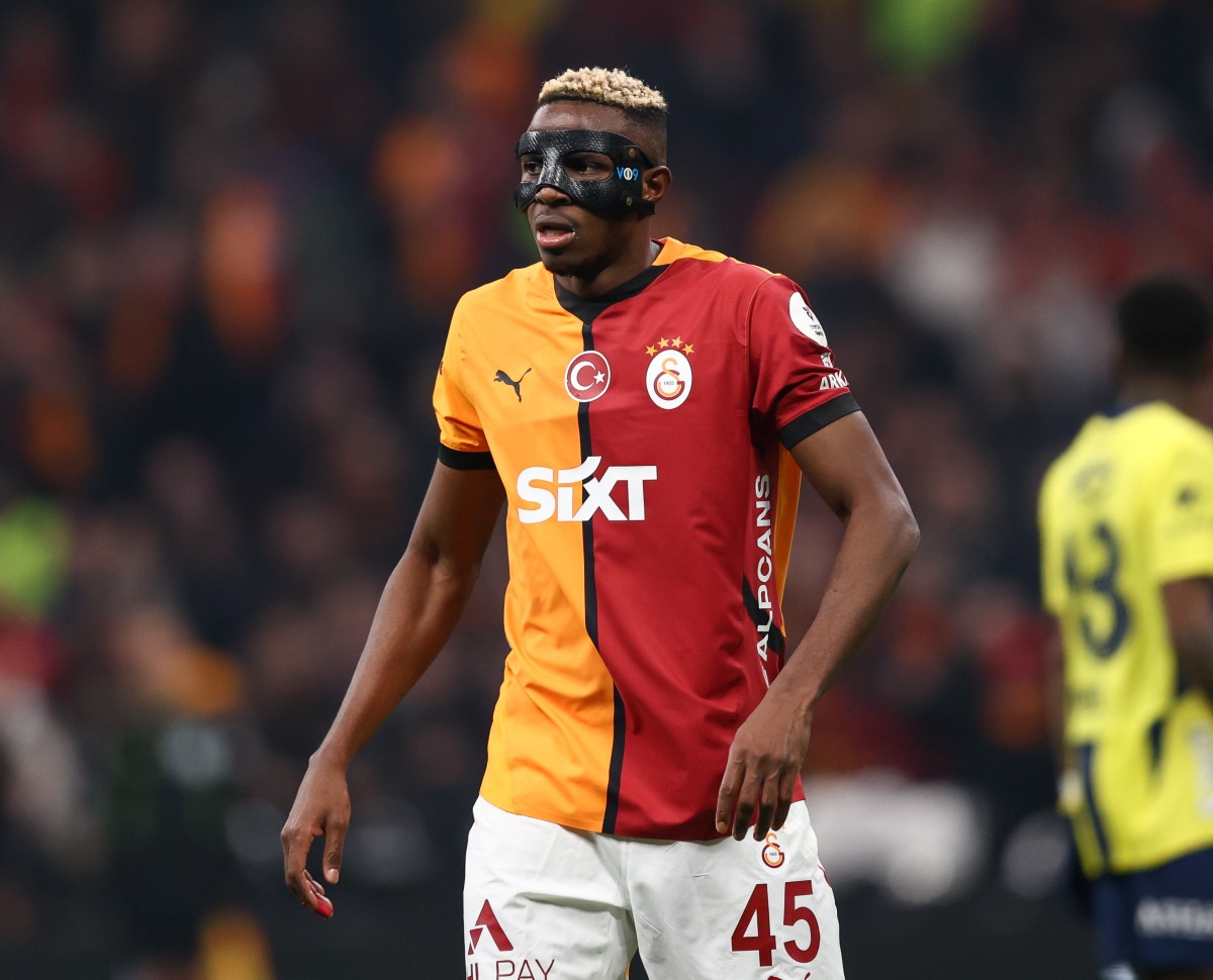 Victor Osimhen in action for Galatasaray
