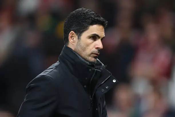 Arsenal manager Mikel Arteta